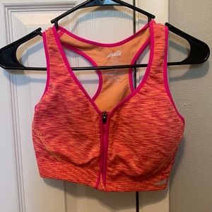 Front Zip Sports Bra